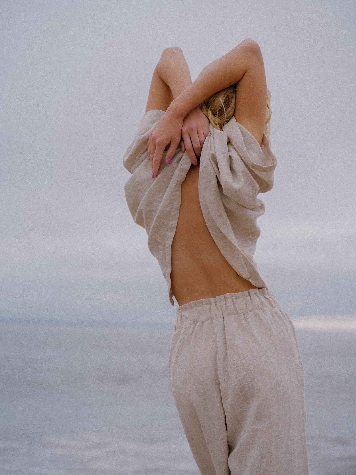 ESSENTIAL SET(Pants+Shirt)///OATMEAL